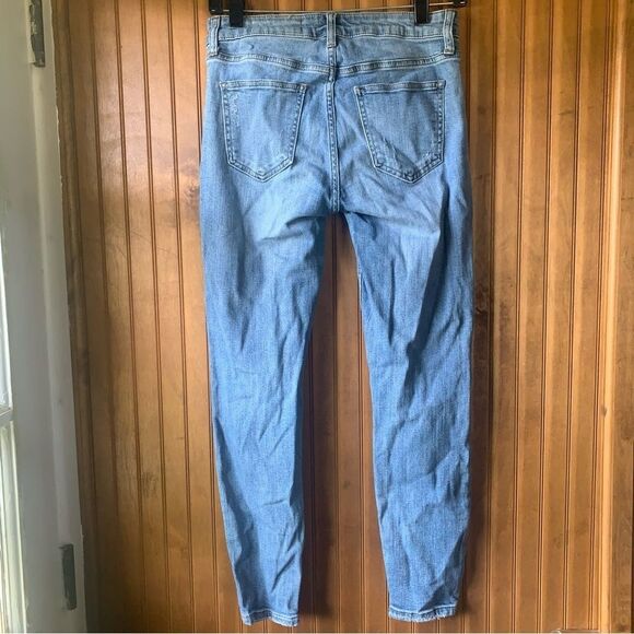 Pistola Distressed Skinny Ankle Zipper Jeans - Women Size 27 - Picture 10 of 11